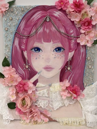 창작 3D 뷰티일러스트